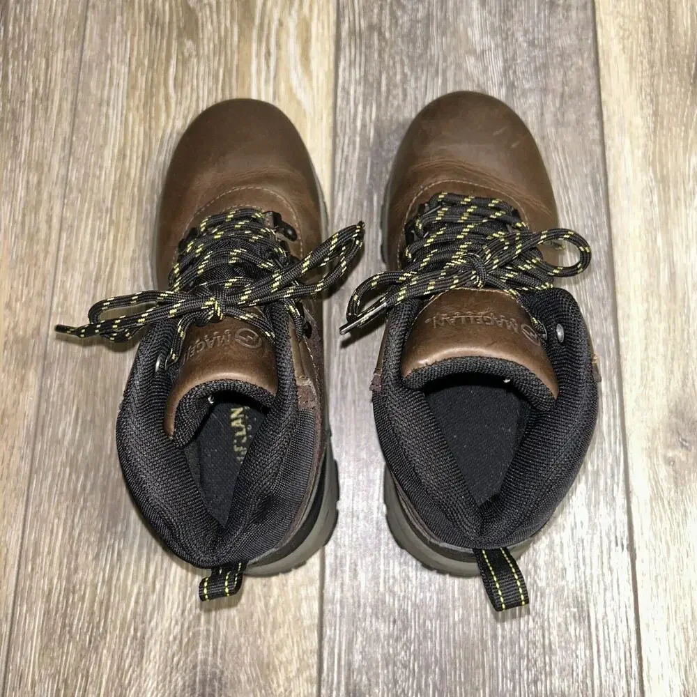 Magellan Outdoors Kids Boys Youth US Size 2 YFWMFYC1139 Brown Waterproof Boots